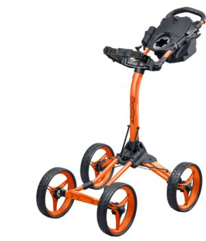 BagBoy Quad XL Golfvogn - Orange/Sort