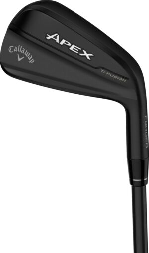 Callaway Apex Ti Fusion Herre Jernsæt - Black - Hånd: Højre - Indhold: 3 (1 x jern) - Skaft: Mitsubishi Chemical MMT 60, Senior Flex, Grafit