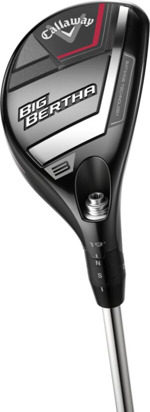 Callaway Big Bertha (2023) Herre Hybridkølle - Sort - Hånd: Højre - Loft: 19.0° (3 Kølle) - Skaft: Callaway RCH 65 (2023), Light Flex, Grafit