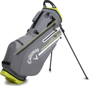 Callaway Chev Dry Vandtæt Bærebag - Charcoal/Flo Yellow