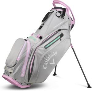 Callaway Fairway 14 HyperDry (2024) Vandtæt Herre Bærebag - Gry/Pink