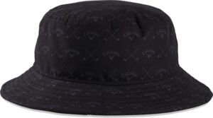 Callaway Hyperdry Bucket Hat Herre Kasket - Black/Charcoal - Str. L / XL