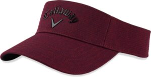 Callaway Liquid Metal Visor 22 Herre Visor - Red Heather/Black - Str. Onesize