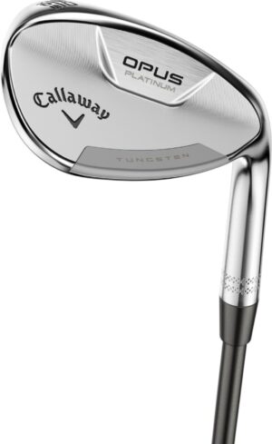 Callaway Opus Platinum Wedge - Chrome - Hånd: Højre - Loft: 54.0° / Bounce: 10° / Grind: Z - Skaft: True Temper Dynamic Gold Mid Gunmetal 115, Wedge Flex, Stål