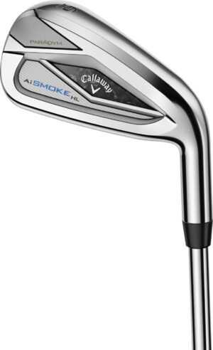 Callaway Paradym Ai Smoke HL Herre Jernsæt - Chrome - Hånd: Højre - Indhold: 4 (1 x jern) - Skaft: True Temper Elevate MPH 85 (Gen3), Regular Flex, Stål