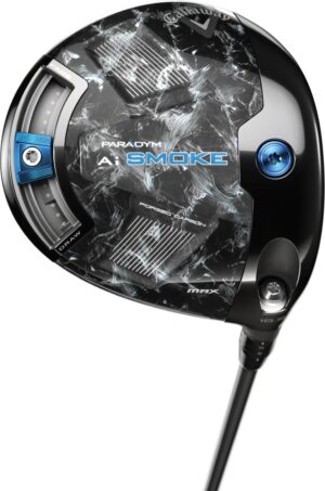 Callaway Paradym Ai Smoke Max Herre Driver - Sort - Hånd: Venstre - Loft: 9.0° - Skaft: Mitsubishi Chemical Tensei AV Blue 65 (2024), Stiff Flex, Grafit