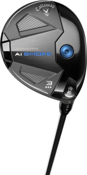 Callaway Paradym Ai Smoke Triple Diamond Herre Fairwaykølle - Sort - Hånd: Højre - Loft: 15.0° (3 Kølle) - Skaft: True Temper Project X Denali Black 70, X-Stiff 6.5 Flex, Grafit