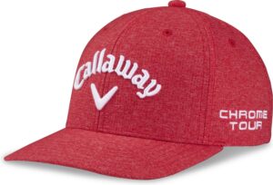 Callaway Tour Authentic Performance Pro Herre Kasket - Red Heather - Str. Justerbar