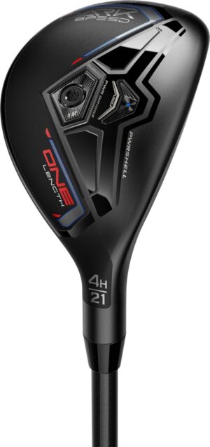 Cobra Darkspeed One Length Herre Hybridkølle - Sort - Hånd: Højre - Loft: 19.0° (3 Kølle) - Skaft: KBS PGI 85, Stiff Flex, Grafit