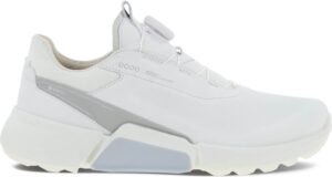 Ecco Biom Hybrid 4 (2023) BOA Vandtætte Dame Golfsko Uden Spikes - White/Concrete - Str. 39 Normal