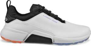 Ecco Biom Hybrid 4 (2023) Vandtætte Herre Golfsko Uden Spikes - White (Limited) - Str. 42 Normal