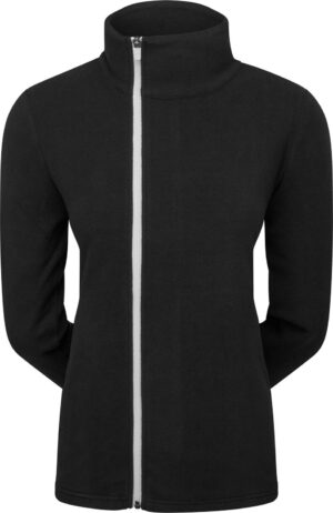 Footjoy Full-Zip Fleece Dame Cardigan - Black - Str. XS