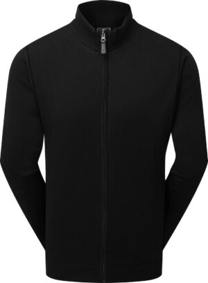 Footjoy Full-Zip Lined Herre Cardigan - Black - Str. L