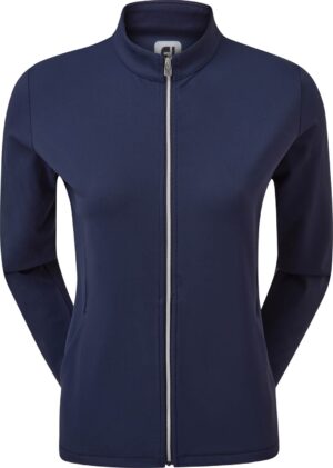 Footjoy Full-Zip Solid Mid Layer Dame Cardigan