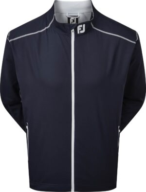 Footjoy Full-Zip Windshirt Herre Jakke - Navy With White - Str. M