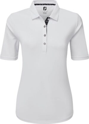 Footjoy Half Sleeve Solid Pique Dame Poloshirt