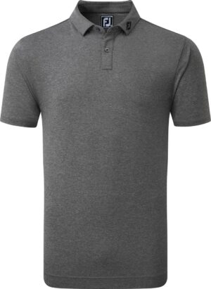 Footjoy Heather Solid Lisle Herre Poloshirt