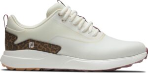 Footjoy Performa Vandtætte Dame Golfsko Uden Spikes - Cream/Beige/Multi - Str. 38 1/2 Normal