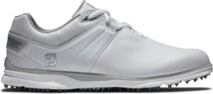 Footjoy Pro SL (2023) Vandtætte Dame Golfsko Uden Spikes - White/Grey - Str. 39 Normal