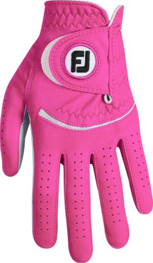 Footjoy Spectrum Læder Dame Golfhandske - Dark Fuchsia - Venstre - Str. M