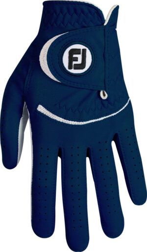 Footjoy Spectrum Læder Dame Golfhandske - Navy - Venstre - Str. L