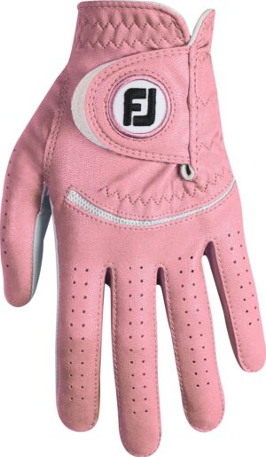 Footjoy Spectrum Læder Dame Golfhandske - Pink - Venstre - Str. L