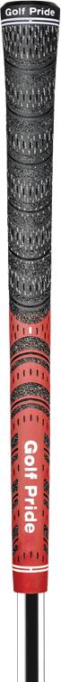 Golf Pride New Decade Multi-Compound Grip - Black/Red - Str. Midsize