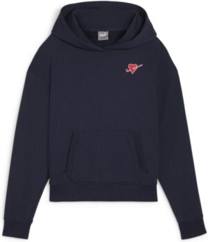 Puma Enjoy Hoodie (2024) Dame Pullover - Deep Navy - Str. L