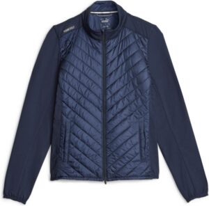 Puma Frost Quilted Dame Jakke - Navy Blazer - Str. S