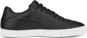 Puma Fusion Classic Vandtætte Herre Golfsko Uden Spikes - Puma Black/Puma Black - Str. 40 Normal