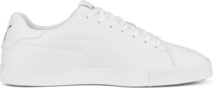 Puma Fusion Classic Vandtætte Herre Golfsko Uden Spikes - Puma White/Puma White - Str. 39 Normal