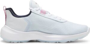 Puma Fusion Crush Sport Vandtætte Dame Golfsko Uden Spikes - Icy Blue/Pink Icing - Str. 37 1/2 Normal