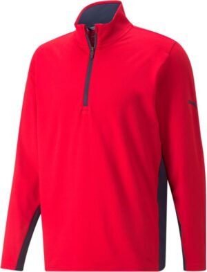 Puma Gamer 1/4 Zip Herre Pullover - Ski Patrol - Str. L