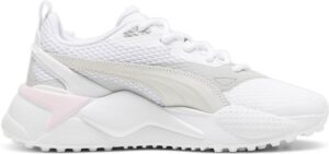 Puma Gs-X Efekt Vandtætte Dame Golfsko Uden Spikes - Puma White/Puma White/Pale Pink - Str. 37 1/2 Normal