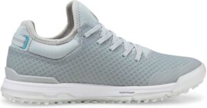 Puma Proadapt Alphacat Vandtætte Dame Golfsko Uden Spikes - High Rise/Puma Silver/Porcelain - Str. 40 Normal