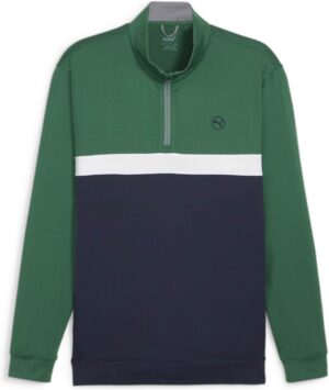 Puma Pure Colorblock (2024) Herre Pullover - Vine/Deep Navy - Str. XL