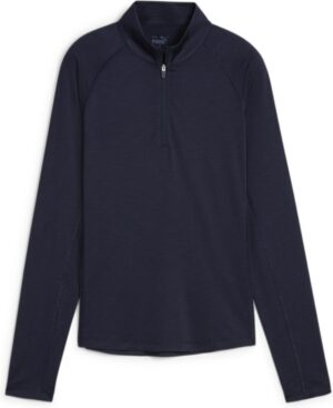 Puma You-V Solid (2024) Dame Pullover - Deep Navy - Str. L