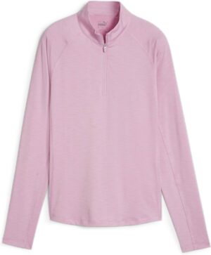 Puma You-V Solid (2024) Dame Pullover - Pink Icing - Str. L