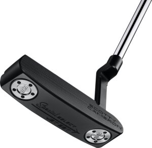 Scotty Cameron Special Select Jet Set Newport (2022) Herre Putter - Black - Højre - Str. 35" - Scotty Cameron Pistolini Plus Standard Sort/Grå