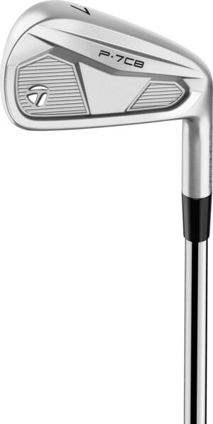 Taylormade P∙7CB Herre Jernsæt - Chrome - Højre - 4-9, PW - True Temper Dynamic Gold Mid 115 Stiff S300 Stål