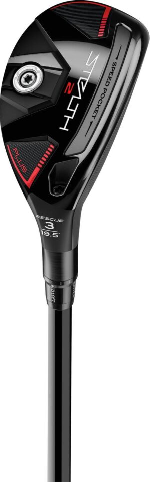 Taylormade Stealth 2 Herre Hybridkølle - Sort - Hånd: Højre - Loft: 25.0° (5 Kølle) - Skaft: Fujikura Ventus TR Red 5, Senior Flex, Grafit