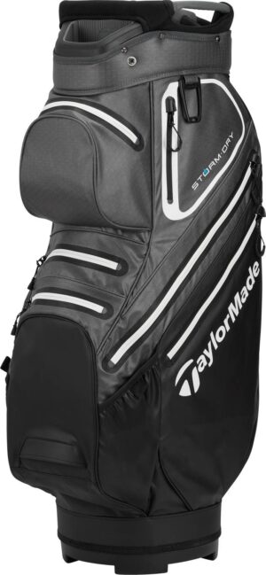 Taylormade Storm-Dry Vandtæt Vognbag - Black/Grey/White