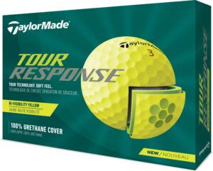 Taylormade Tour Response (2022) Golfbolde - Gul