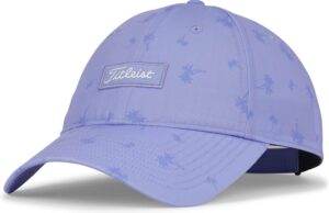 Titleist Charleston Prints Dame Kasket - Lavendel - Str. Justerbar