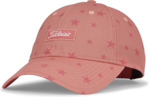 Titleist Charleston Prints Dame Kasket - Peach - Str. Justerbar