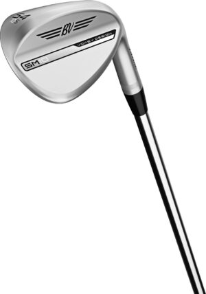 Titleist SM10 Wedge - Tour Chrome - Hånd: Højre - Loft: 54.0° / Bounce: 08° / Grind: M - Skaft: True Temper Dynamic Gold, Stiff S200 Flex, Stål