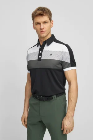 What Bunkers Andrew Golf Polo - Sort/Thyme