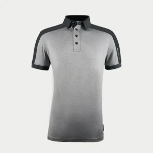 What Bunkers - Johnny Golf Polo Shirt - SORT / GRÅ