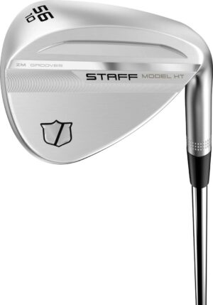 Wilson Staff Staff Model ZM HT Herre Wedge - Chrome - Hånd: Højre - Loft: 60.0° / Bounce: 10° / Grind: ZM - Skaft: True Temper Dynamic Golf Spinner 115, Stiff S200 Flex, Stål