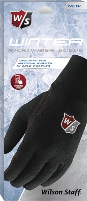 Wilson Staff Winter Vinter Herre Golfhandske - Sort - Par - Str. L